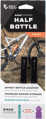 B Rad Double Barrel Bottle Cage Adapter