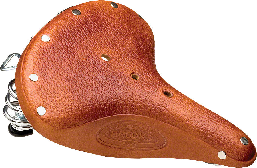 Brooks B67 Saddle Steel Honey