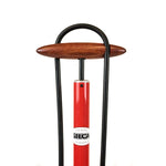 Silca Pista Floor Pump, Red, One Size
