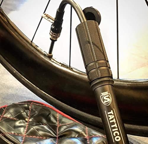 Silca Tattico Mini Pump - Compact Portable Bike Pump