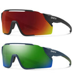 Smith Attack MAG MTB Sunglasses Matte Stone, 99 ChromaPop Green