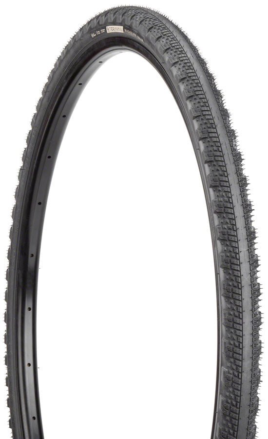 Teravail Washburn Tire 700 X 38, Tubeless, Folding, Black, Durable