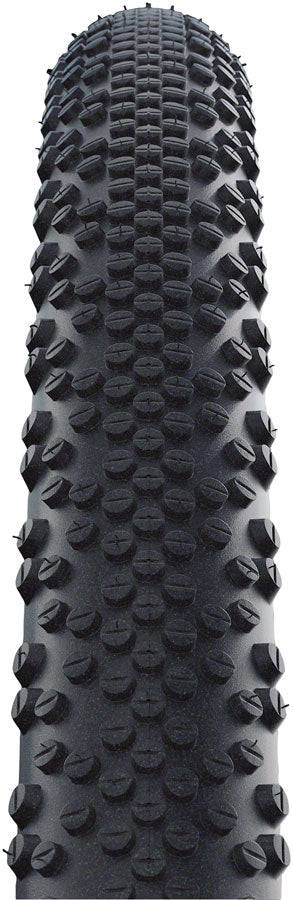 Schwalbe G One Bite Tire 700 X 38, Tubeless, Folding, Black/Bronze, Performance Line, Race Guard, Addix