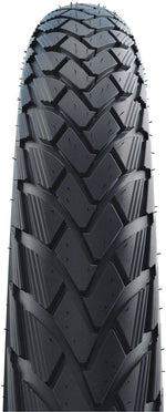 Schwalbe Green Marathon Tire 27 X 1 1/4, Clincher, Wire, Black/Reflective, Performance Line, Green Guard, Twin Skin, Addix