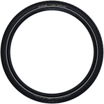 Schwalbe Green Marathon Tire 27 X 1 1/4, Clincher, Wire, Black/Reflective, Performance Line, Green Guard, Twin Skin, Addix