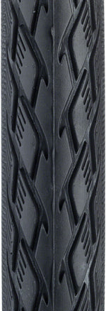 Schwalbe Marathon Tire, 700x35 Wire Bead Black With Reflective Sidewall And Green Guard Protection