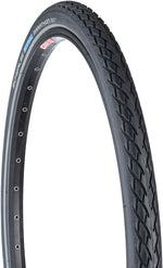 Schwalbe Marathon Tire, 700x35 Wire Bead Black With Reflective Sidewall And Green Guard Protection