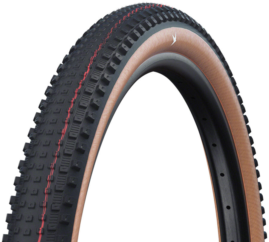 Schwalbe Rick Xc Pro Tire 29 X 2.40, Tubeless, Folding, Black/Transparent, Evolution Line, Pro, Addix Speed Grip