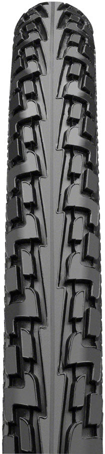Continental Ride Tour Tire 27 X 1 1/4, Clincher, Wire, Black, Extra Puncture Belt, E25