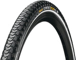 Continental Contact Plus Tire 700 X 35, Clincher, Wire, Black/Reflex, Safety Plus Breaker, E50