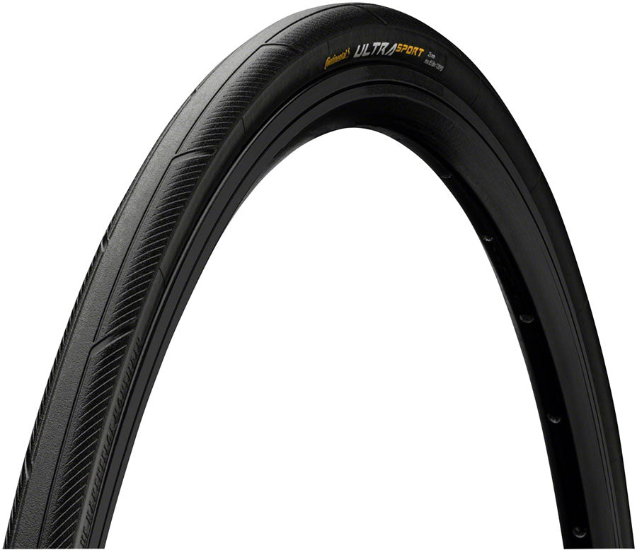 Continental Ultra Sport Iii Tire 700 X 28, Clincher, Wire, Black, Pure Grip, Performance, E25