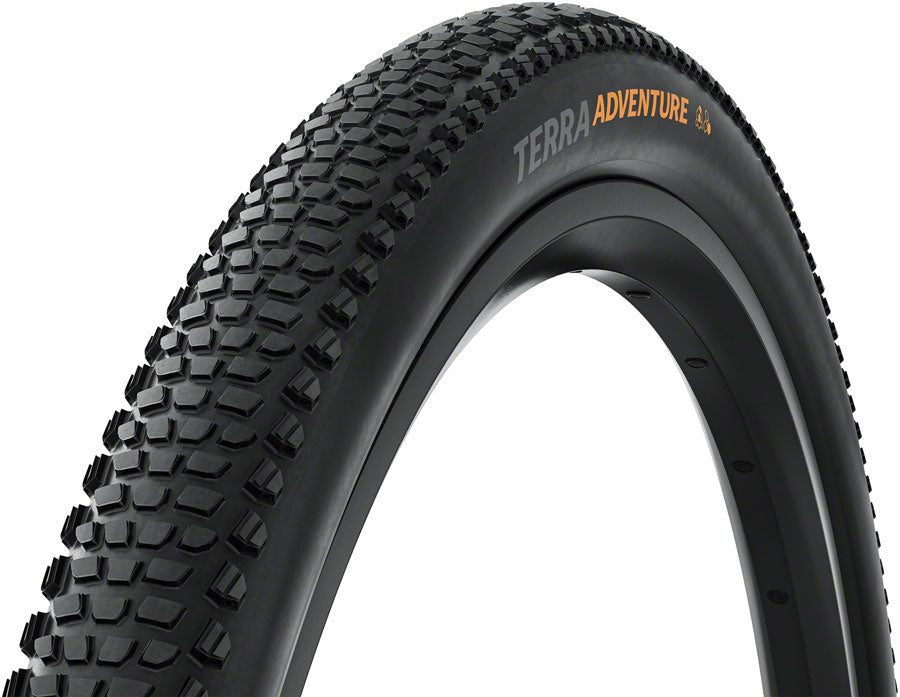 Continental Terra Adventure Tire 700 X 45, Tubeless, Folding, Black, Grip, Trail Casing, E25