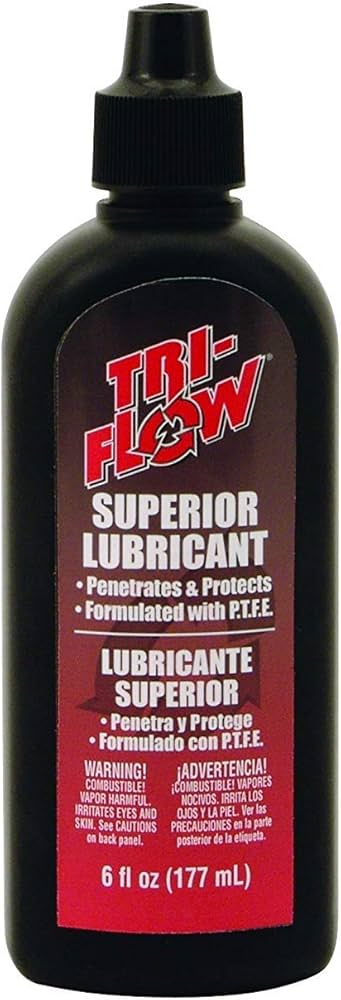 TRI-FLOW Industrial Lubricants 6 Oz Drip Bottle