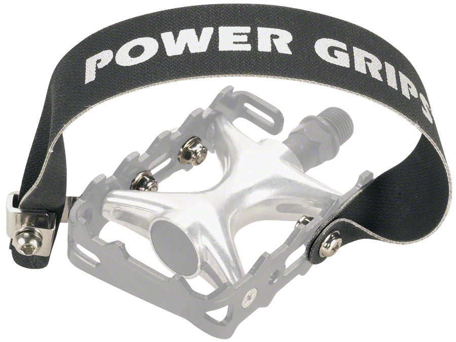 Toe Clips Powergrip Straps Blk