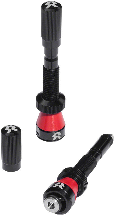 Reserve Wheels Reserve Fillmore Tubeless Valves 70mm, Black, Pair