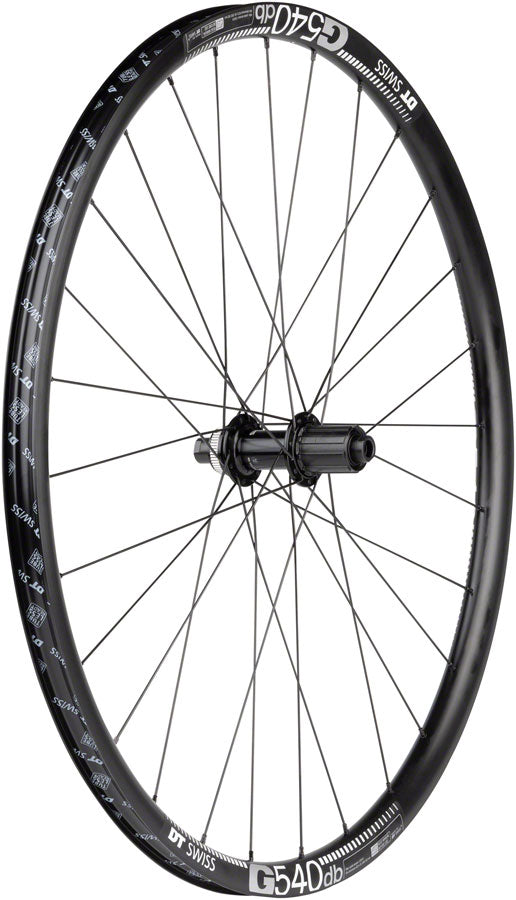 Quality Wheels Tiagra/G540 Rear Wheel 700c, 12 X 142mm, Center Lock, Hg 11, Black
