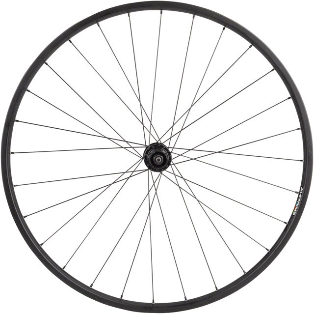Quality Wheels Value Double Wall Series Disc Rear Wheel - 650b, QR x 135mm, Center-Lock, HG10, Black, 28H