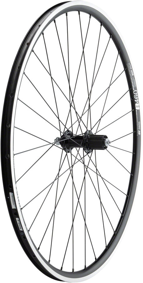 Quality Wheels 105/R460 Rear Wheel 700, Qr X 130mm, Rim Brake, Hg 11, Black, Clincher