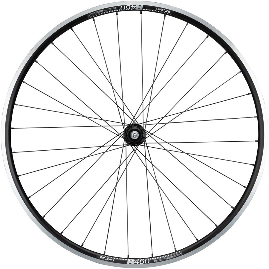 Quality Wheels 105/R460 Rear Wheel 700, Qr X 130mm, Rim Brake, Hg 11, Black, Clincher