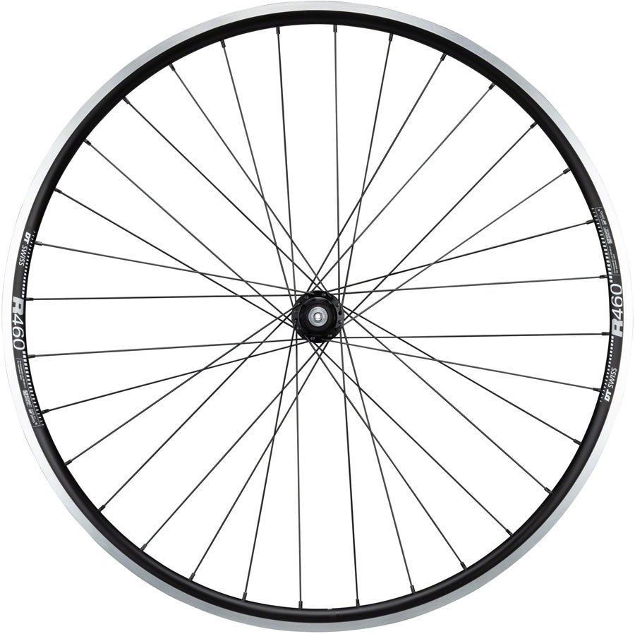 Quality Wheels 105/R460 Rear Wheel 700, Qr X 130mm, Rim Brake, Hg 11, Black, Clincher