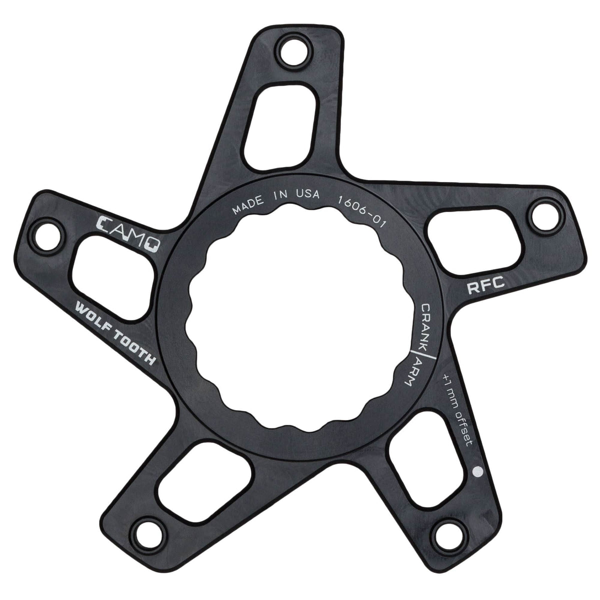 Wolf Tooth CAMO Direct Mount Spider for Race Face Cinch - Black