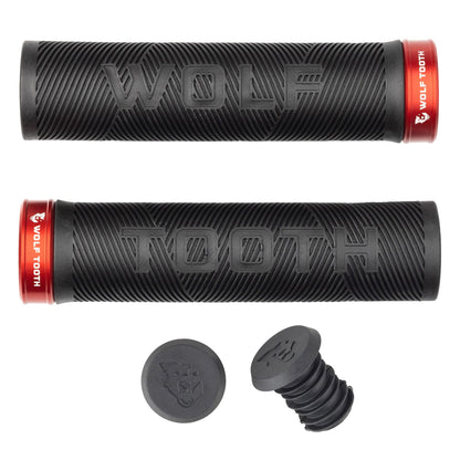 Wolf Tooth Echo Lock-On Grip Set Black