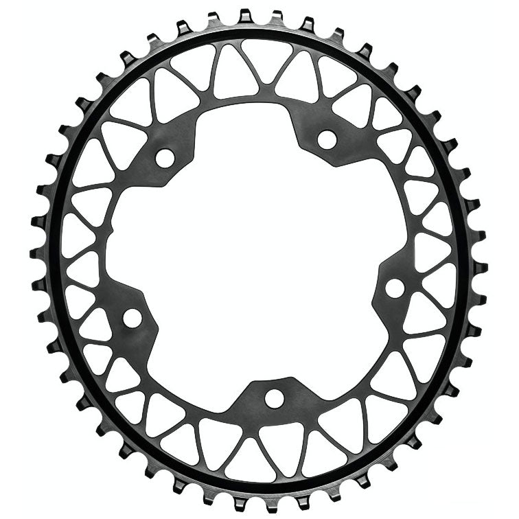absoluteBLACK5x110BCD Gravel Oval Chainring
