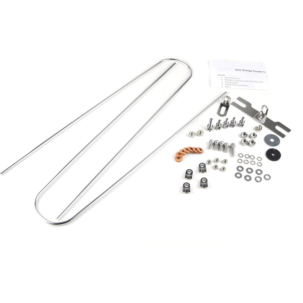 650b Smooth Fenders, 58mm - Silver