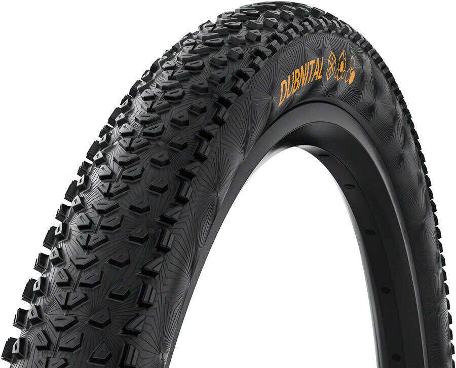 Continental Dubnital Race Tire, 29x2.20, Rapid Compound, TLR Folding, E-25, Black