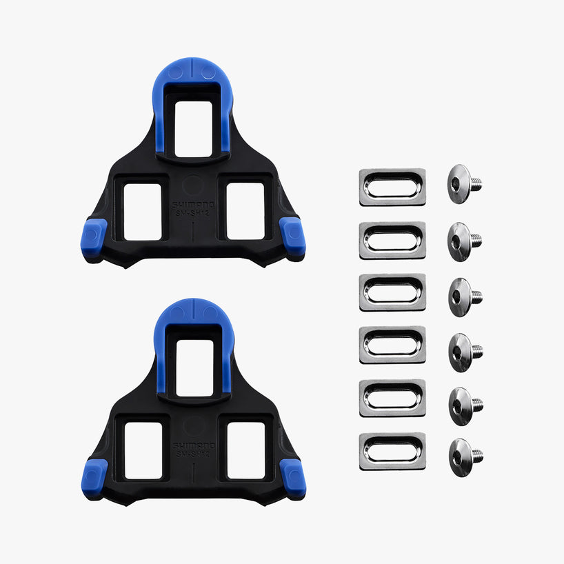 Shimano SM-SH12 SPD-SL Cleats - 2 Degree Float, Blue