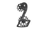Rear Derailleur Cage + Pulleys Kit for SRAM Force AXS 12-speed (black/orange)