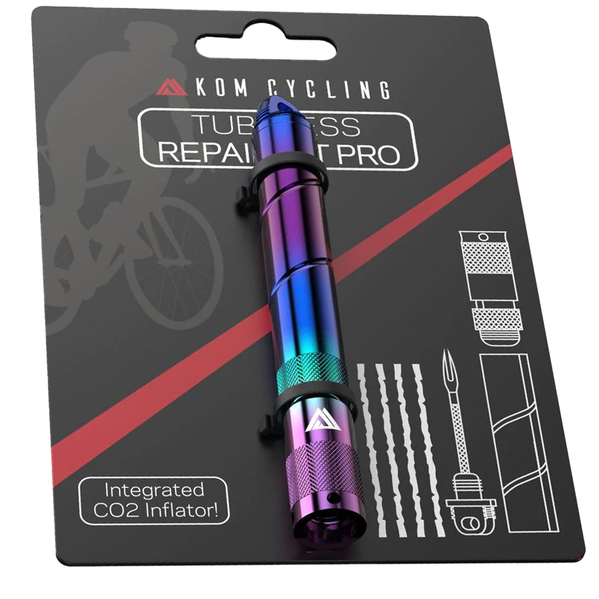 KOM Cycling Tire Repair Tool PRO