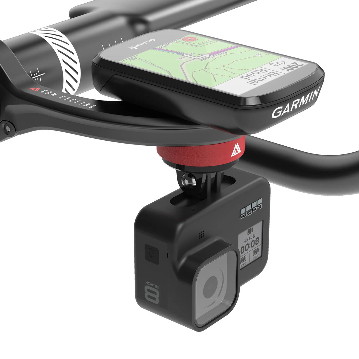 KOM Cycling Quick Release GoPro Computer Mount