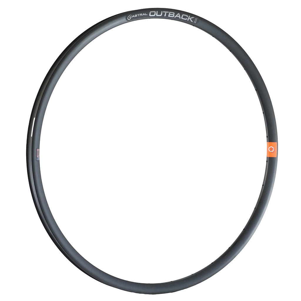 Astral Outback Alloy Disc Rim, 650b, 32H, Black