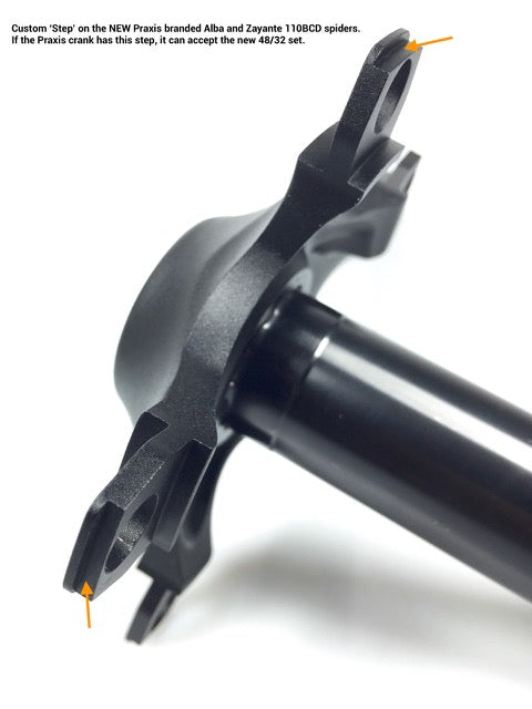 Praxis Works Buzz Forged 110/130mm Chainring Set