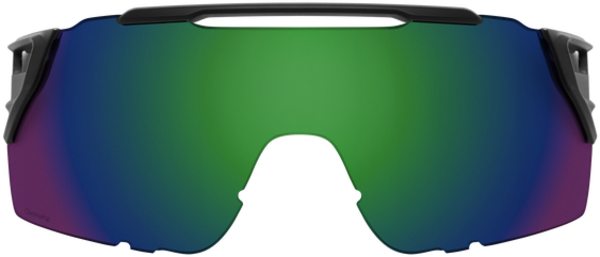 Smith Attack MTB Replacement Lens, Matte Black, ChromaPop Green Mirror