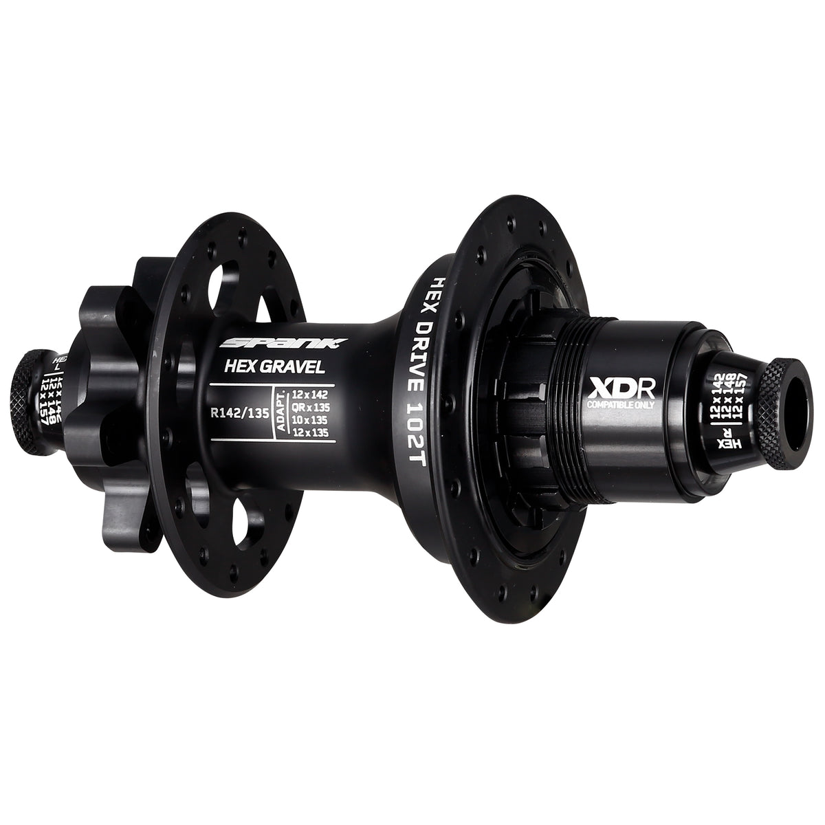 Spank HEX Gravel Disc Hubs