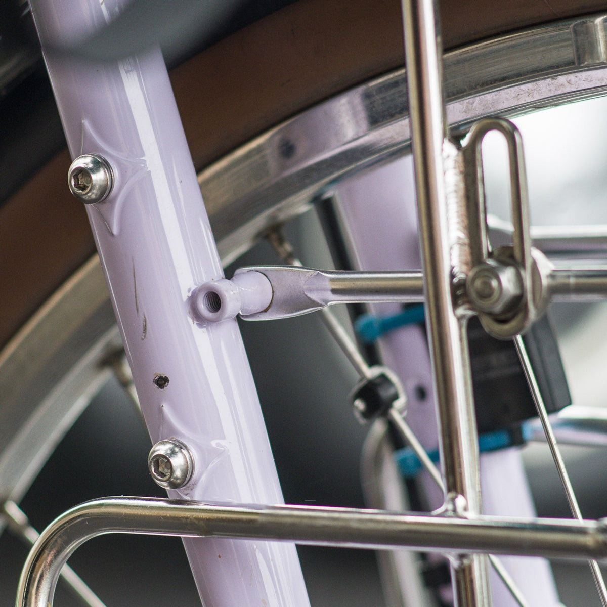 Velo Orange Straight Arms for Campeur Racks, 250mm, Pair