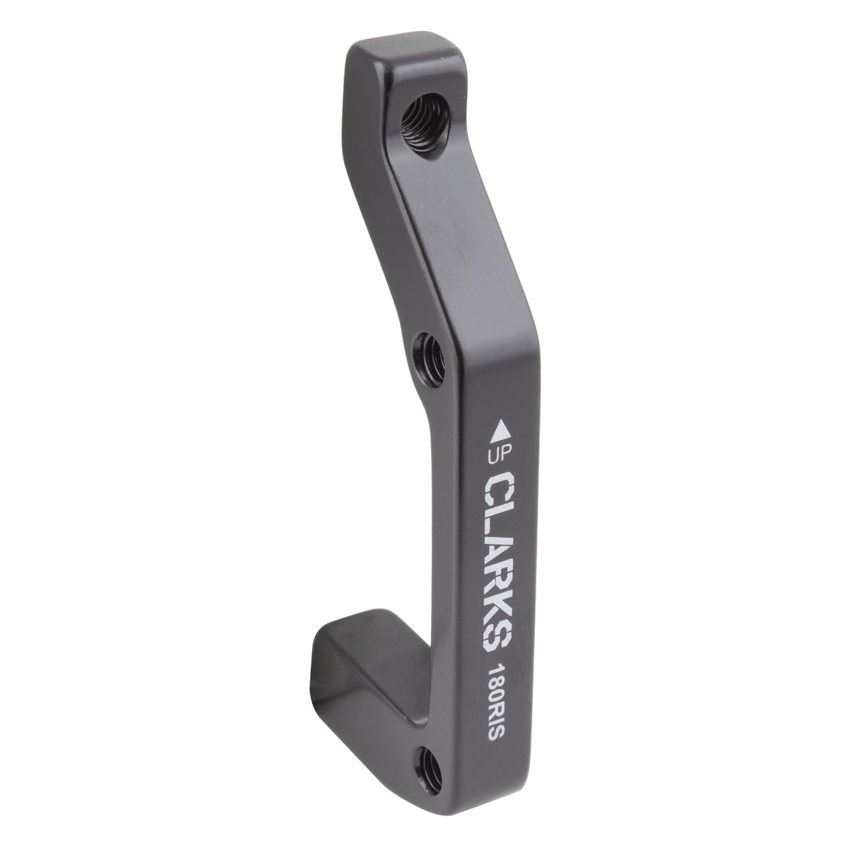 Clarks Disc Brake Adapter - Rear 180mm IS Mount to Post Mount Black