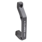 Clarks Disc Brake Adapter - Rear 180mm IS Mount to Post Mount Black