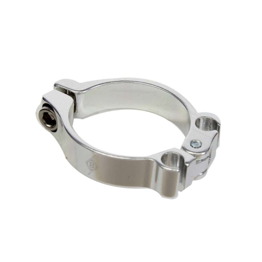 Origin-8 Alloy Double Cable Housing Stop - 28.6mm Silver