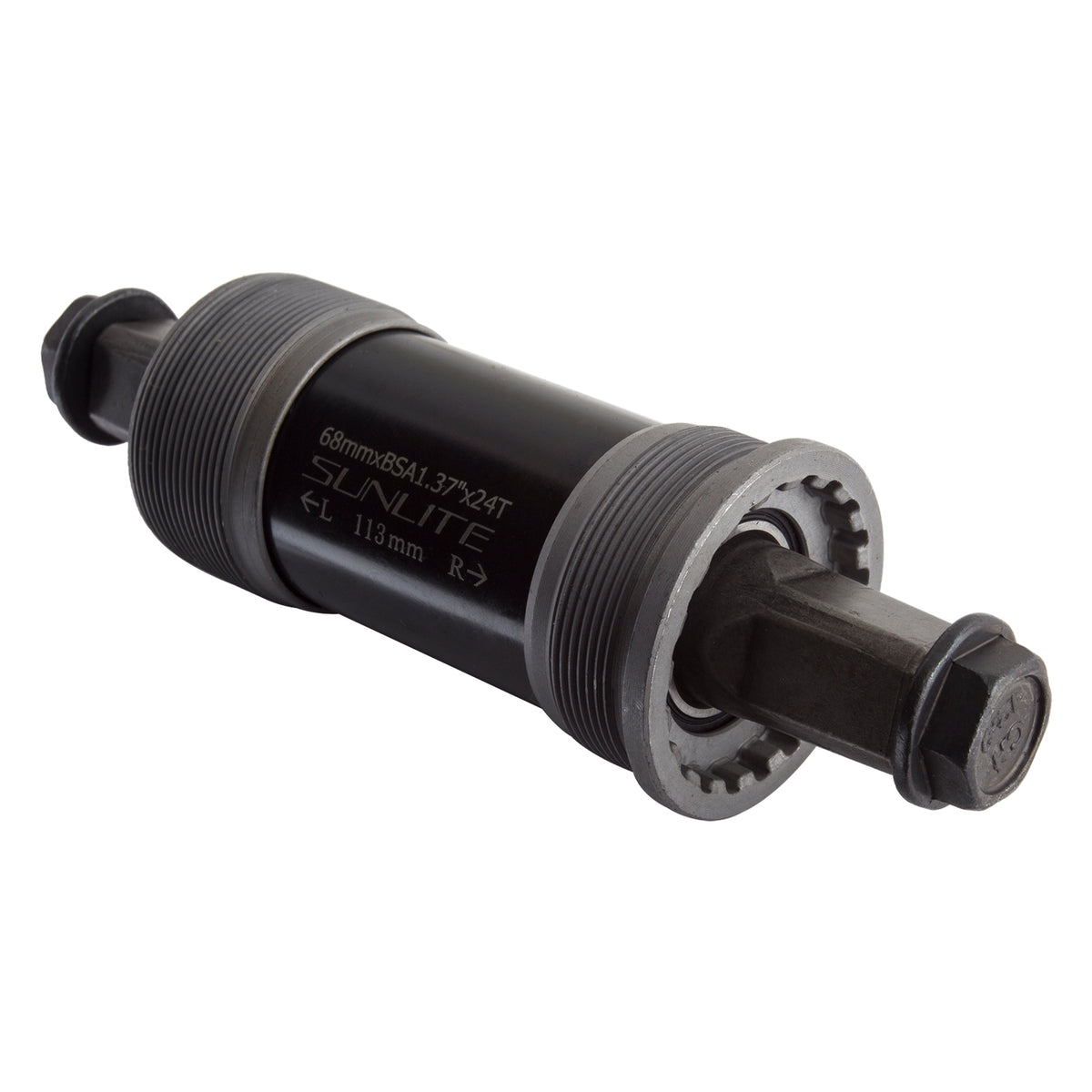 Sunlite SL-26 Square Taper JIS 68x113.5 Spindle Sealed Bearings BSA Bottom Bracket