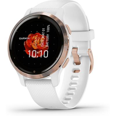Garmin Venu 2S GPS Smartwatch 1.1in Rose Gold/White