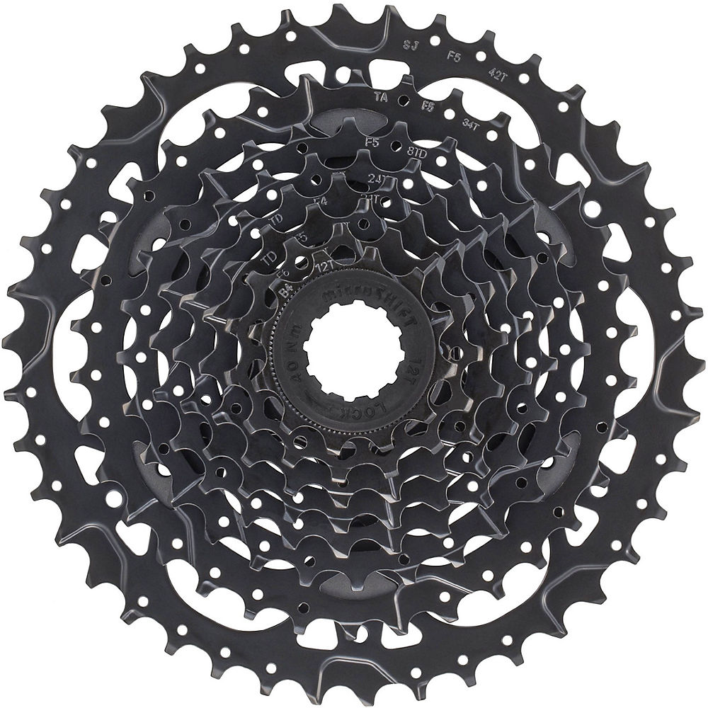 MicroSHIFT | Acolyte H-Series Cassette | 8 Speed | 12-42t | Black | ED
