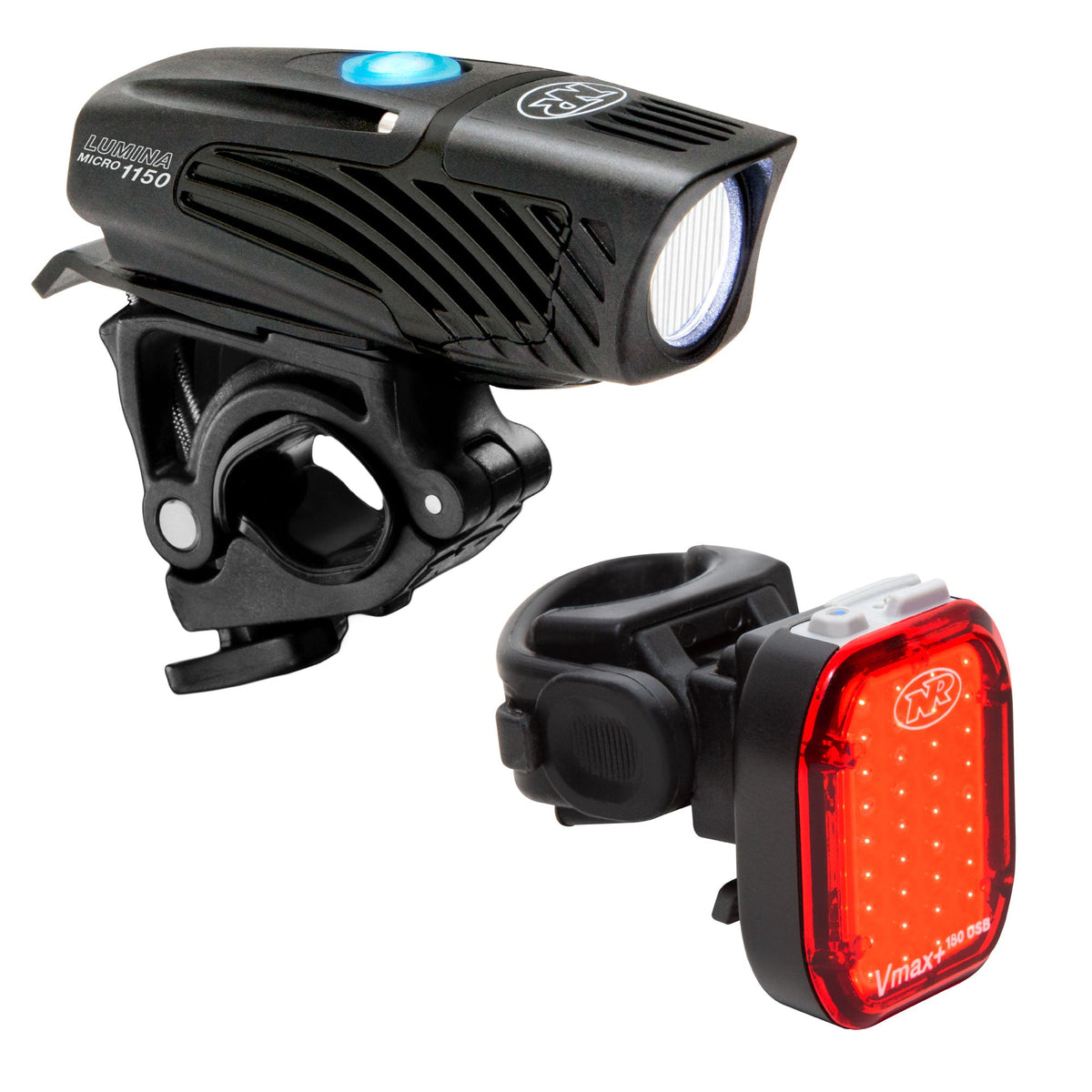 NiteRider Lumina Micro 1150 and Vmax+ 180 Combo Headlight and Taillight Set