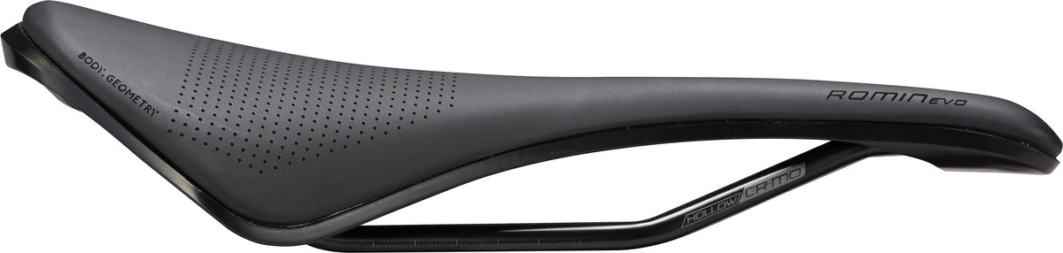 Specialized Romin Evo Comp Gel Saddle - Cr-Mo Rails, Black