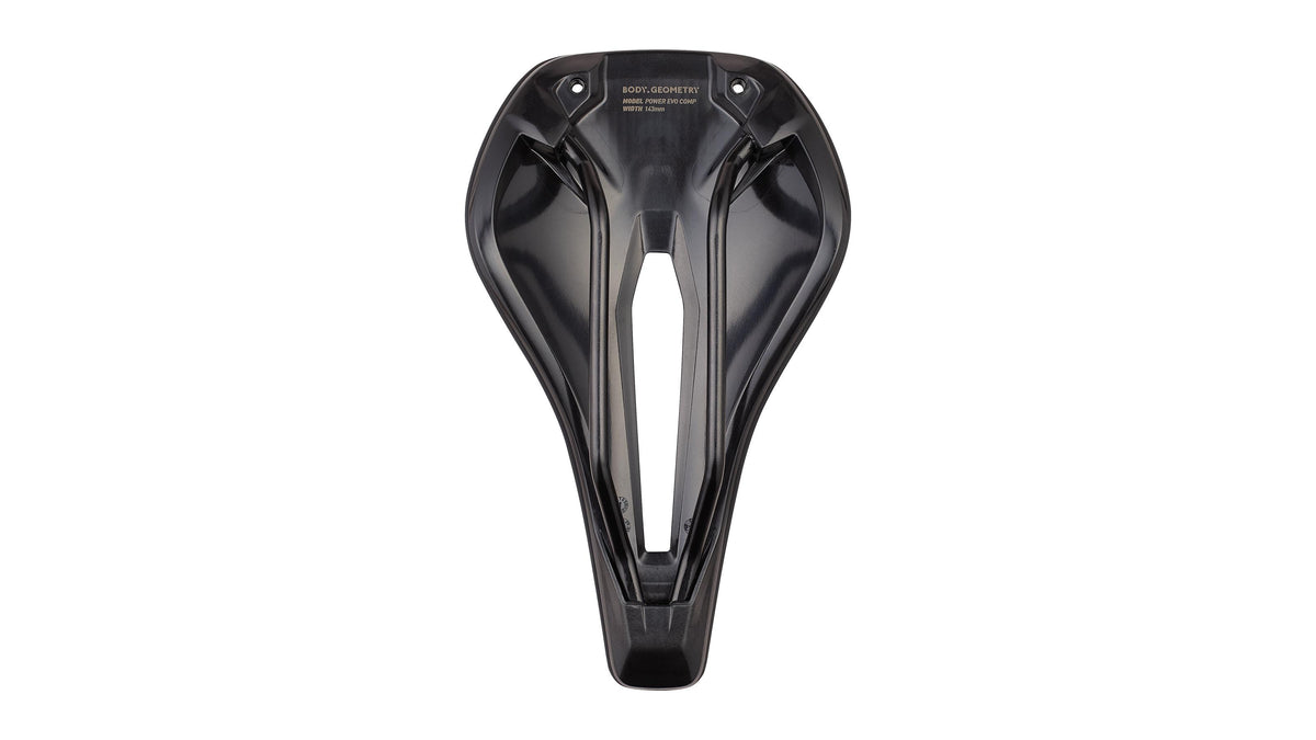 Specialized Power EVO Comp Saddle - Cr-Mo Rails, Black