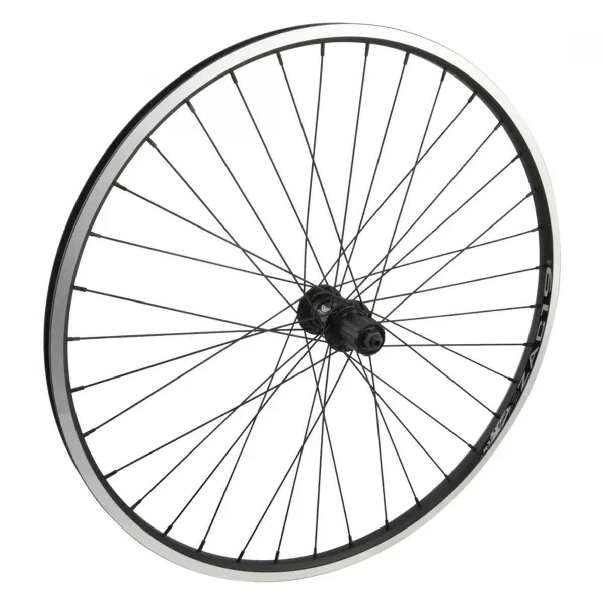Wheel Master ZAC19 / MT-5010 Rear Wheel, 26in, 8-11-Speed, QR, Rim Brakes, Black
