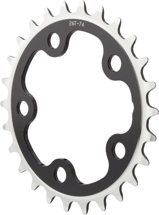 Dimension Multi Speed Outer Chainring 48t 110 BCD 8/9/10-Speed Aluminum Black