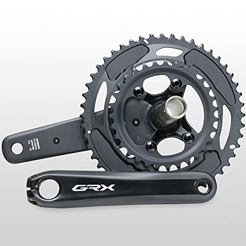Shimano GRX FC-RX810-2 Crankset 172.5mm 11-Spd 48/31t 110/80 BCD Black